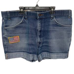 Levi's Medium Wash Cutoff Shorts